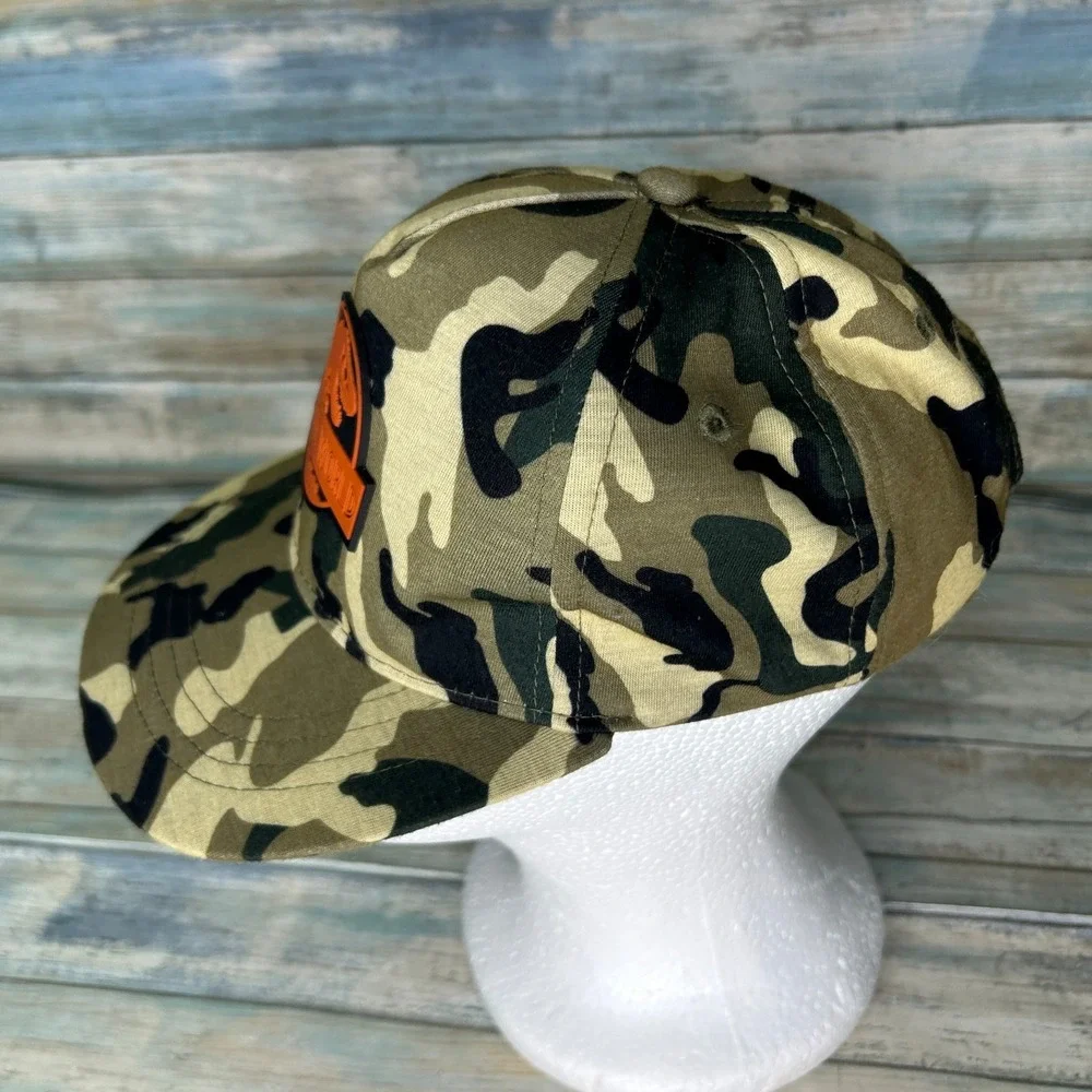 Jurassic World Universal Studios Camo One Size Youth Snap Back‎ Cap Hat Dinosaur